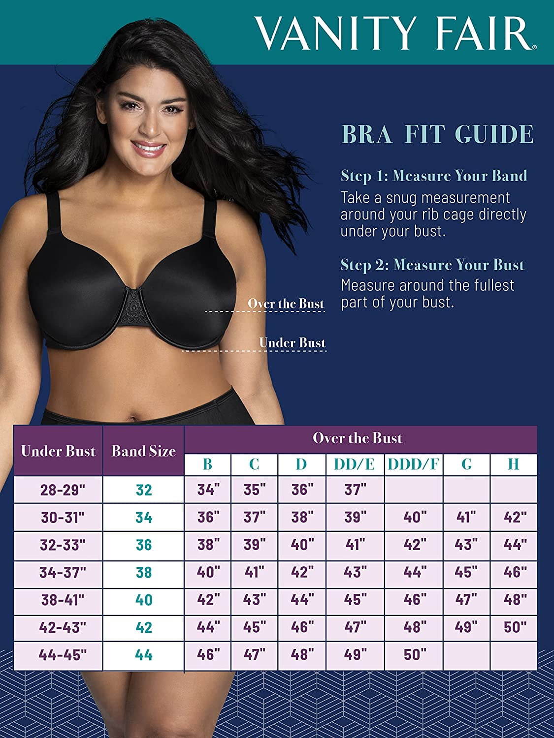Women's Vanity Fair 76380 Beauty Back Full Figure Underwire Bra