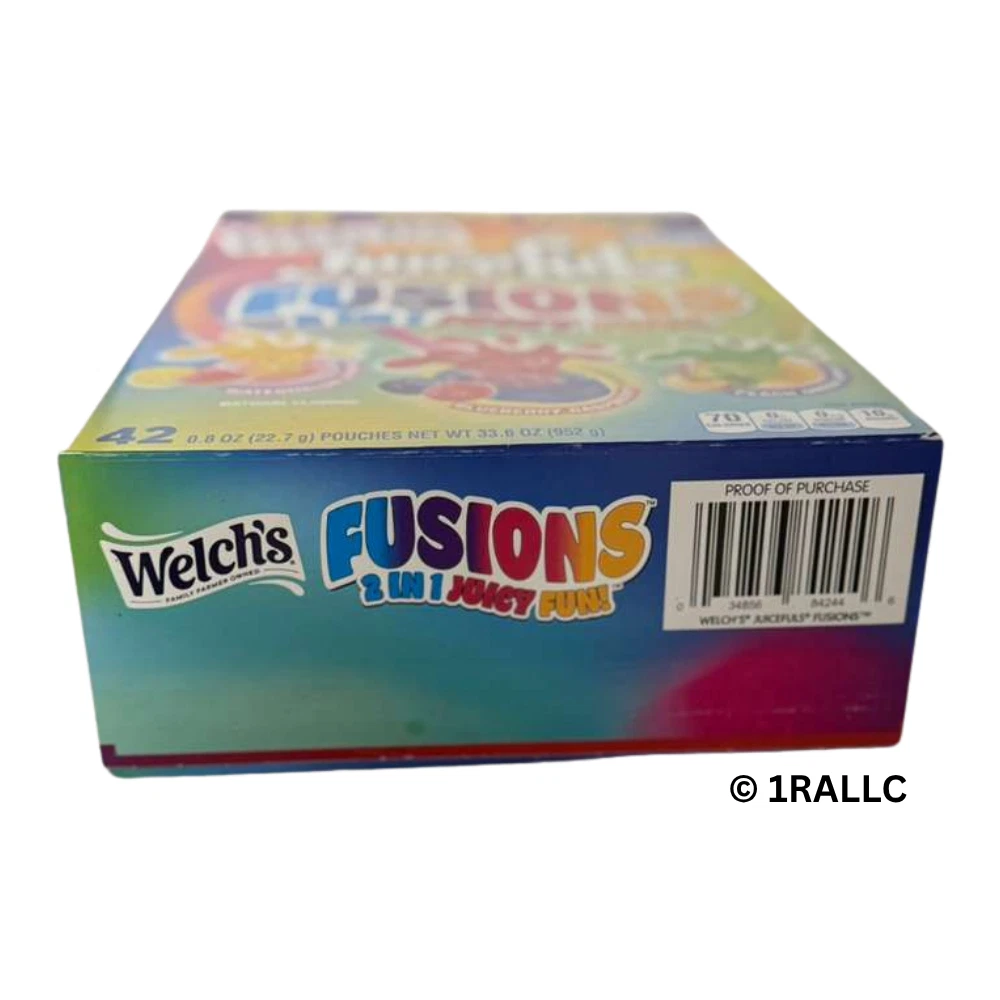Welch's Juicefuls Fusion fruit snacks 42 CT/.8 OZ (2.1 LBS)