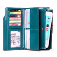 thumbnail image 6 of Sendefn Women Leather Wallets RFID Blocking Clutch Card Holder Ladies Purse with Zipper Pocket, 6 of 9