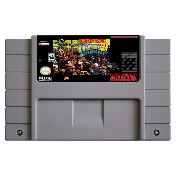 SNES Games Cartridge Donkey Kong Country 2 - Diddy's Kong Quest