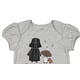 thumbnail image 3 of Mameluco STAR WARS para Bebés Niñas Recién Nacidas 6-9 Meses Gris, 3 of 8