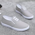 thumbnail image 7 of uvwlwu Casual Shoes for Women Fabric Shoes Canvas Trainers Fabric Trainers Shoes Walking Shoes Summer Boat Shoes Low Shoes Loafer On Flat Shoes Wide Feet, 7 of 7