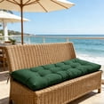 thumbnail image 1 of Coussin de Balançoire d'Extérieur Imperméable Coussin de Remplacement pour Meubles de Porche / Coussin d'Assise en Nylon pour Patio Terrasse Jardin / Coussin Résistant aux Intempéries pour Causeuse en Osier Chaise de Salle à Manger Usage Intérieur Extérieur, 1 of 6