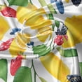thumbnail image 5 of Ambesonne Summer Valance Pack of 2, Lemon and Berries Pattern, 54"X18", Multicolor, 5 of 5