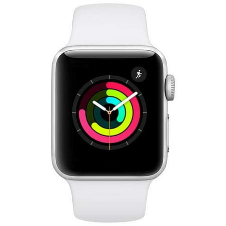 Apple Watch Series 3 38mm Smartwatch (GPS Only, Silver Aluminum