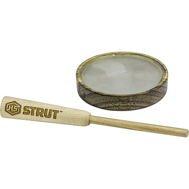 100011 Custom Craft Series Glass Pan Call Box, Wood, One Size, Frosted