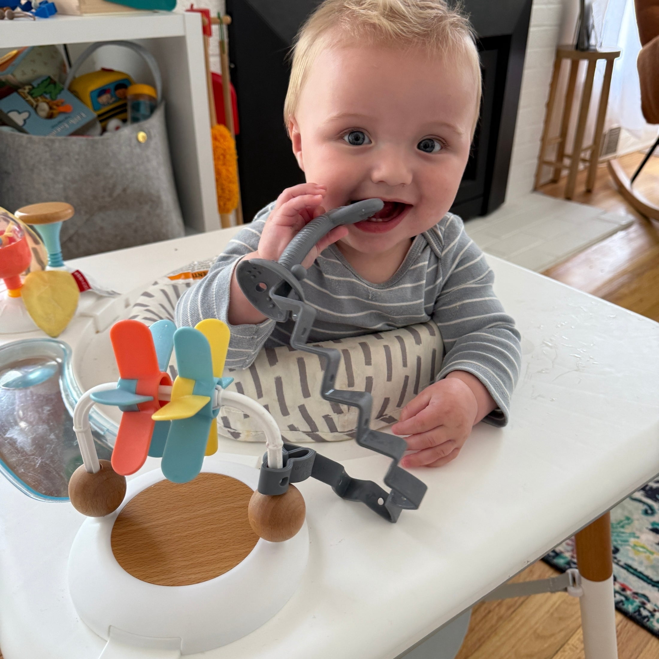 Teething Spoon & Toy Bungee