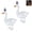 Clear B, variant on 30th Anniversary 3D Sculpted Vodka Bottle, 350 ml Funny Goose Wine Whiskey Bottle, Clear Whiskey Decanter Container for Wine, Vodka, Liquor Bar Home Men Father Parties Gift