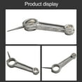 thumbnail image 3 of 1Pc Air Compressor Connecting Rod Silver Tone Aluminum Alloy for Air Compressor, 3 of 9