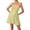 C-Yellow147, variant on DHFJKG Chiffon Summer Dresses For Women Backless Party Mini Dress Spaghetti Strap V Neck Flowy A-Line Wedding Guest Dress Sexy Lace Up Stylish Dresses