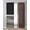 Brown, variant on Sage Green Black Sheer Curtains 84 Inch Length 2 Panels Set for Living Room/Bedroom, Farmhouse Striped Modern Abstract Art Kitchen Curtains Grommet Semi-Sheer Curtains Window Treatments 42"x84"x2