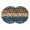 Blue, variant on Navy Blue Brown Round 13 Inch Placemats Set of 8, Rustic Farmhouse Dog Paw Vintage HeatResistant Non Slip Place Mats for Dining Table, Wipeable Braided Kitchen Table Mats for Housewarming