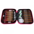 thumbnail image 1 of Circular Knitting  Knitting Needle Ring Set, Knitting , Carbonized Bamboo  For Knitting, 1 of 8