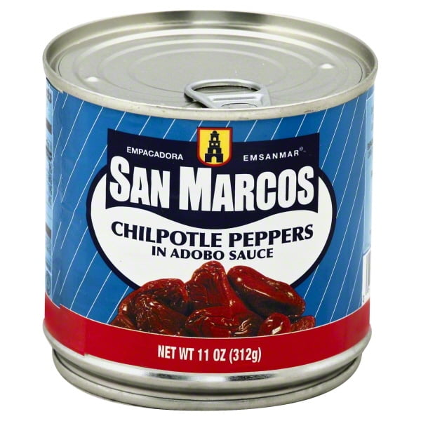 Empacadora San Marcos Chipotle Peppers In Adobo Sauce, 11 Oz
