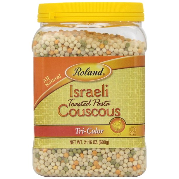 Roland Israeli Couscous, TriColor, 21.16 Ounce (Pack of 4) Walmart