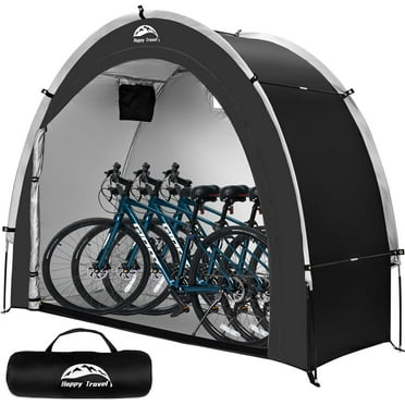 Bike Storage Shed Tent,Outdoor Portable Bicycle Storage Sheds with 210D Oxford Fabric PU4000 Waterproof for 2/3/4/6/8 Bikes,Bike Covers Shelter for Motorcycle,Garden Tools,Toys,Lawn Mower