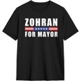 thumbnail image 2 of Zohran para Mayor Camisetas de algodón para hombre, camisetas casuales básicas de cuello redondo, camisetas de moda de manga corta., 2 of 6