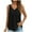 Black, variant on Virmaxy Womens Tank Tops Trendy Leisure Imitation Cotton Linen Solid Color V-Neck Tank Top 2025 Summer Dressy Casual Blouses Beige L