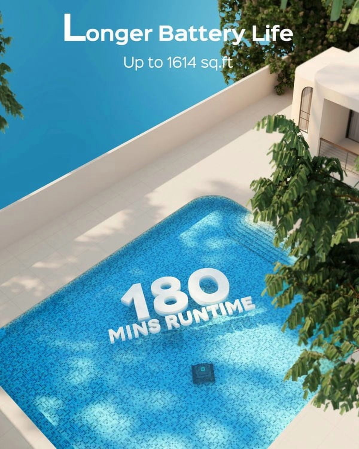 WYBOT C2 Cordless Robotic Pool Cleaner with F1 Solar Skimmer Bundle, Dual Filtration, Wall Climbing, Smart Navigation, App Control, for Inground & Above Ground Pools