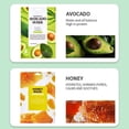 thumbnail image 3 of HALJEN 5 Combo Pack Collagen Korean Face Hydrating&Soothing Facial with Panthenol Self Care Sheet for All Skin Types 25ml Hydrating Overnight Hydrogel Pore Minimizing Improvement Peeling(Light Green), 3 of 3