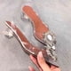 thumbnail image 2 of Zapatos de mujer con punta estrecha y boca poco profunda, zapatos de tacón grueso con diamantes de imitación y hebilla para el sol, zapatos de estilo con zapatos de hadas, 2 of 6