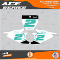 thumbnail image 3 of Kalair GFX Graphics Kit for Husqvarna Motocross Electric E-Minis EE3 and EE5 (2020-2023) Ace Series, 3 of 5