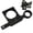 Black, variant on Faucet Lock, Adjustable Length, Prevents Water Theft & Child Tampering, Engineering Plastic