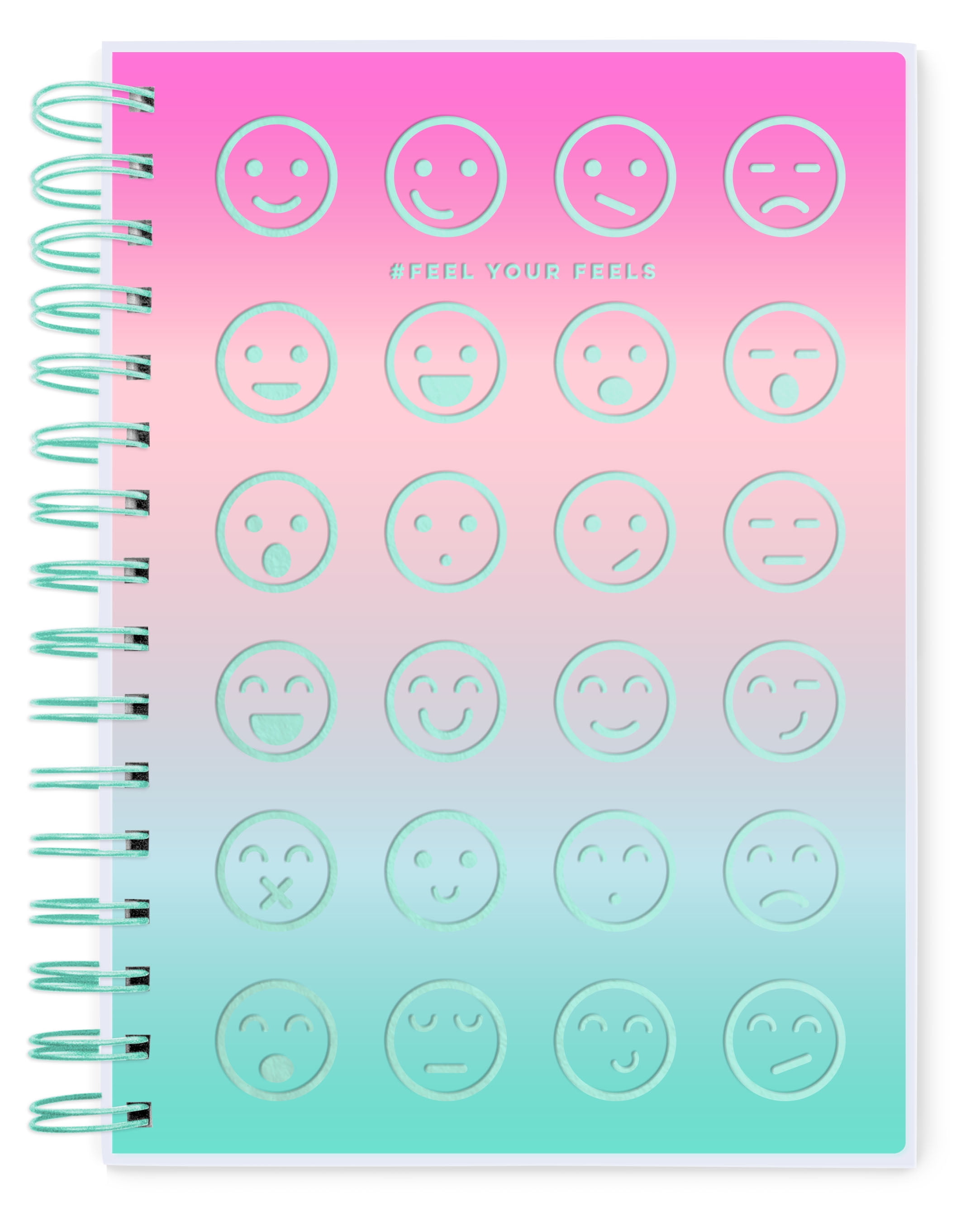Me & My Big Ideas PBJR-04 Happy Planner Medium Journaling Notebook W/80 Sheets-Go After Your Dreams 