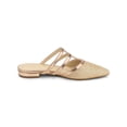 thumbnail image 3 of BLISSFUL STEP Women's Glitter Pointy Toe Flats Mules, 3 of 7