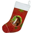 thumbnail image 2 of Carolines Treasures Horse Foal Red Snowflakes Holiday Christmas Stocking, 11 x 18", Mulitcolor, 2 of 2