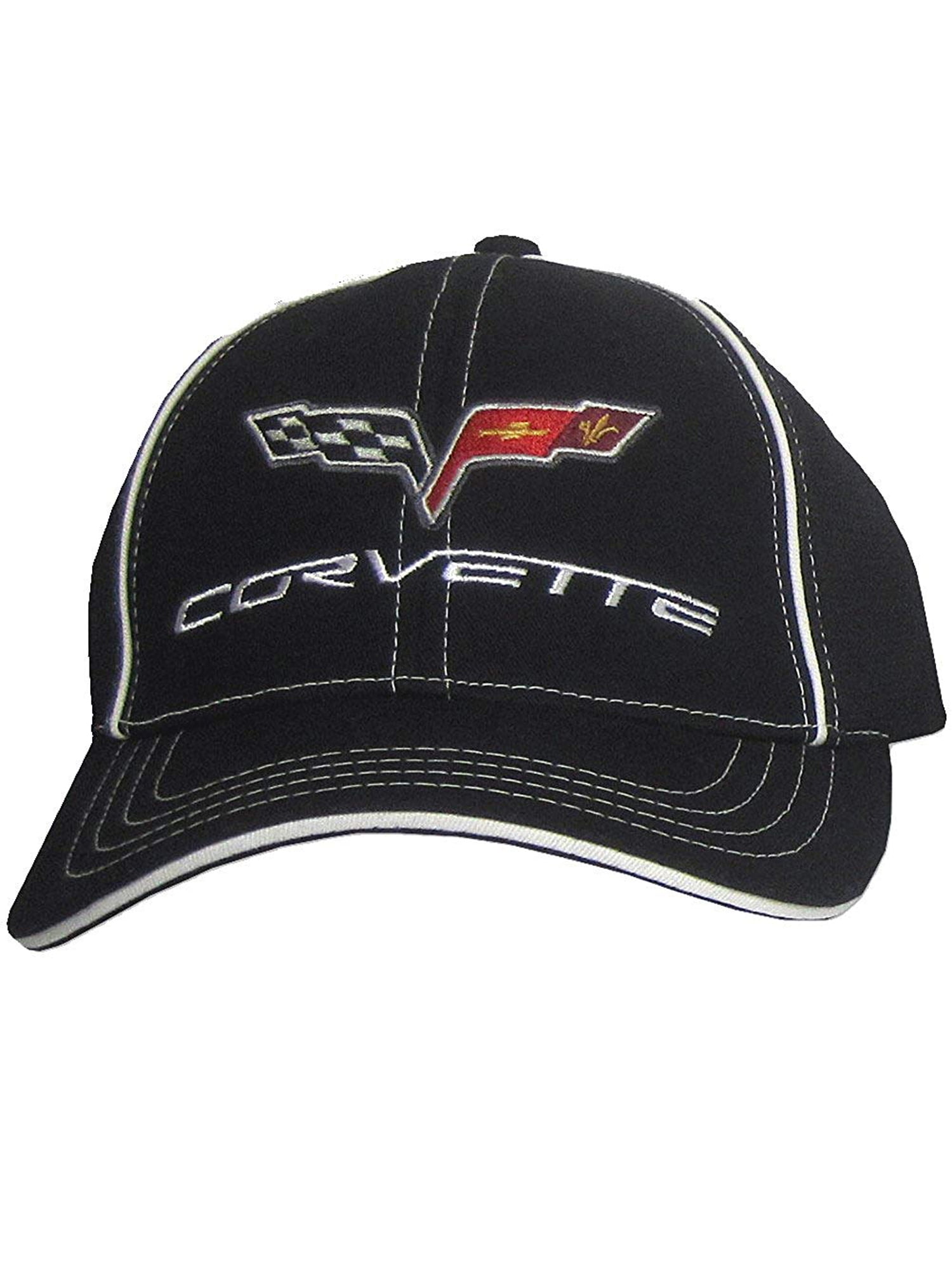 JRS Compatible C6 Corvette Performance Flex Fit Black Hat 