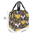 thumbnail image 2 of Pofeuu Mouse Cheese Print Lunch Bag Lunch Box Large Capacity Insulated Lunch Bag for Adult, Leakproof Reusable Lunch Tote Bags for Work, 2 of 5