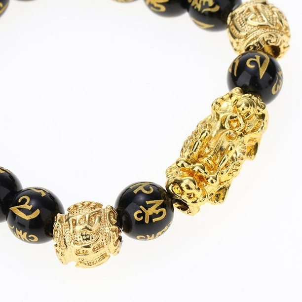 Feng shui black on sale obsidian bracelet walmart