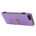 thumbnail image 3 of Allytech iPhone 8 Plus/ 7 Plus Wallet Case, With Ring Holder Stand Shockproof PU Leather Anti-Scratch Cards Holder Slim Shell Cover for Girls Women Wallet Case for Apple iPhone 7 Plus/8 Plus - Purple, 3 of 5