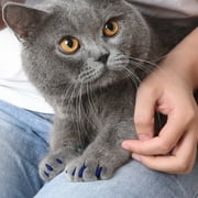 Kitty Caps Nail Caps for Cats Stylish Large 13 lbs+ Green Ultra Violet