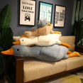 thumbnail image 3 of Juguete de peluche de ganso grande, muñeco de peluche de pato esponjoso, cisne de Animal lindo, almohada de sofá, decoración del hogar, regalos de cumpleaños para niños y niñas, 3 of 4