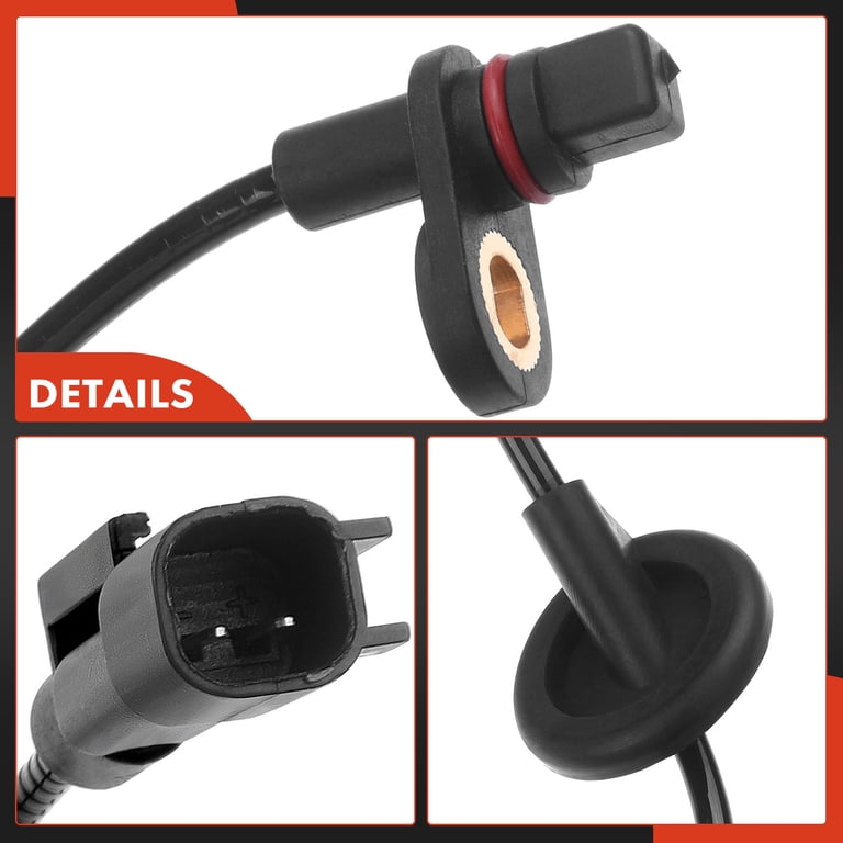 A-Premium ABS Wheel Speed Sensor - Compatible With Mitsubishi Outlander, Lancer, Outlander Sport (Rear Right)