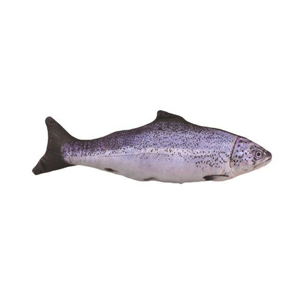 20cm Fish-Shaped Plush Throw Pillow Soft Stuffed Toy for Bedroom Decor, Kids , Birthday Present, Cozy Home