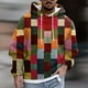 thumbnail image 2 of Men's Print Plush Warm Coat Fleece Sweater Casual Coat Pocket Sweater Autumn Winter CoatXL, 2 of 5