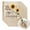 Biscotti Beige, variant on Cloth Napkins Set of 8 - 20x20 Inches, Sunflowers Washable Reusable Table Napkins, Modern Bee You Are My Sunshine Wooden Grain Soft & Absortbent Dining Napkin for Party Wedding Hotel Restaurant