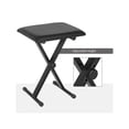 thumbnail image 3 of axGear Piano Bench Stool Height Adjustable Foldable X Frame Music Guitar Keyboard Chair, 3 of 5