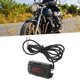 thumbnail image 4 of Voltímetro De Motocicleta, Voltímetro De Acrílico Transparente Para Motocicleta, Voltimetro Digital Con Accesorios Para Motocicleta De 12 V, 4 of 7