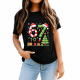 thumbnail image 2 of 67 Meme Six Seven Christmas T-Shirt Tees Tops for Men and Women, 2 of 4