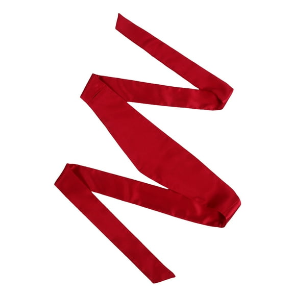 HAMPPLIES Waist Belt For Women Red Cloth Dress And Coat Accessory 1 Piece 87.25X4.91X0.04In