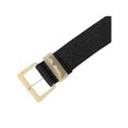 thumbnail image 2 of INSPIRE CHIC Women's Wide Belt Braided Elastic Casual Pin Buckle Decorative Waist Closure for Dresses 98x5cm/38.6x2.0" Black, 2 of 6