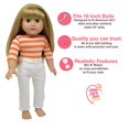 thumbnail image 3 of Doll Pants for 18 Inch Dolls- Set of 10 - Fits 18 Inch Dolls Clothing, 3 of 5
