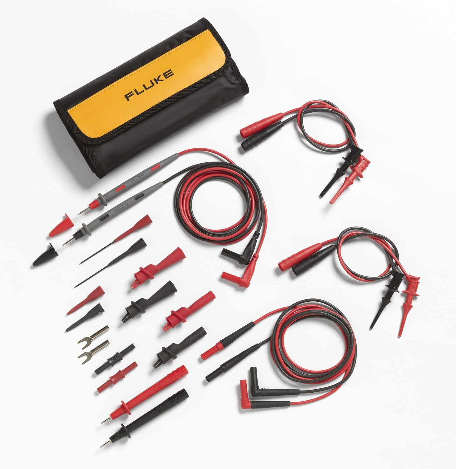 16X Universal Multifunction Digital Test Lead Multimeter Probe Cable Kit Set HYU 