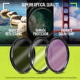 thumbnail image 3 of Kit de lentes Big Mike's Ultra Deluxe para Canon Rebel T3-T7i EOS 80D, 3 of 8