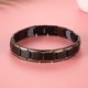 thumbnail image 4 of Pulsera de salud magnética Terapia de poder Cadena de brazalete desmontable (oro negro) Tmvgtek cuidado belleza, 4 of 9
