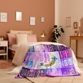 thumbnail image 2 of to My Daughter Blanket from Mom, Gifts for Daughter Mothers Day, Best Birthday Gifts for Daughter from Mother Father, Daughter Graduation Idea Gifts Flannel Throw Blanket 50"x 60", 2 of 5